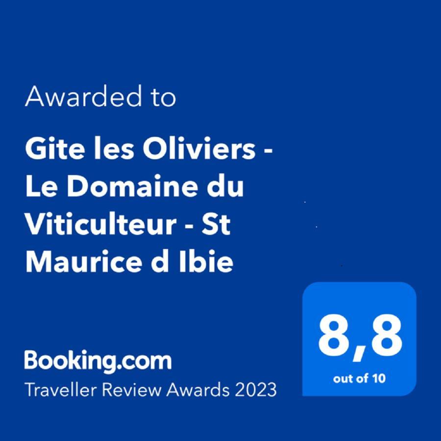 Gite Les Oliviers - Le Domaine Du Viticulteur - St Maurice D Ibie Saint-Maurice-dʼIbie Exteriér fotografie